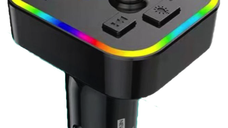 Transmitator Muzical FM Auto M1 USBx2 Negru