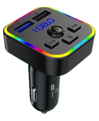 Transmitator Muzical FM Auto M1 USBx2 Negru - 1