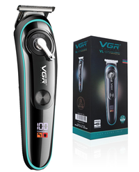 Trimmer profesional VGR V 075 cu afisaj LED si 4 piepteni - 1