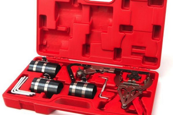 Trusa 11 Piese montare segmenti sau piston 1 Cleste 3 Coliere + accesorii