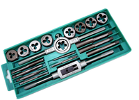 Trusa 20 piese filiere M3-M12 si tarozi 3-12mm - 1