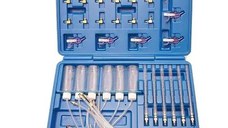 Trusa 36 piese Tester presiune injectoare 6 eprubete 24 de adaptoare 6 recipiente cu tub