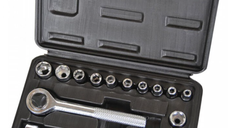 Trusa chei tubulare 1/4 cu clichet 17 piese