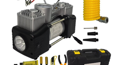 Trusa Compresor auto 12V PREMIUM cu 2 cilindri LIDER MX931
