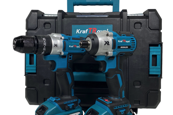 Trusa Masina cu Impact + Autofiletanta cu 2 Acumulatori 36V