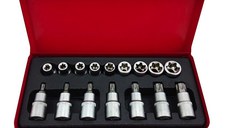 Trusa MLG-2029 16 piese chei tubulare capete biti torx