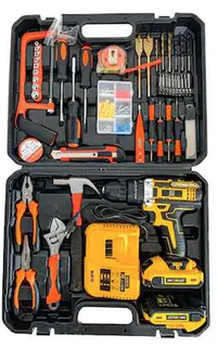 Trusa piese Autofiletanta 36V/5Ah cu 2 Acumulatori 110piese - 1