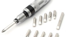 Trusa Surubelnita de impact 14 piese cu 12 biti metalici surubelnita si adaptor