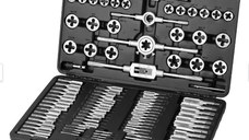 Trusa tarozi si filiere 110 piese M2-M18 set metric profesional