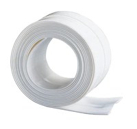 UB 2 x Banda lata 22 mm adeziva etansare pentru baie din plastic Alb 3 M - 1