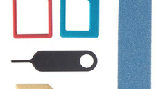 UB Adaptor universal Nano Sim Griffin 5 în 1 pentru toate dispozitivele mobile