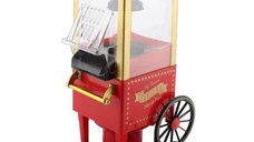 UB Aparat de popcorn tip Carucior cu 2 roti Old Fashioned