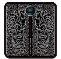 UB Aparat masaj picioare tip covoras cu Incarcare USB pentru electrostimulare 19 niveluri intensitate - 1