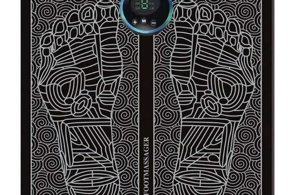 UB Aparat masaj picioare tip covoras cu Incarcare USB pentru electrostimulare 19 niveluri intensitate