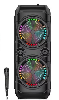 UB Boxa cu bluetooth si microfon ZQS 8229 dimensiune 2 x 8 inch - 1