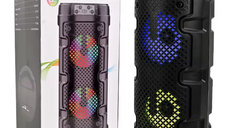 UB Boxa portabila Bluetooth ZQS 4271 de 2 x 4 inch cu lumina RGB