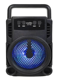 UB Boxa portabila GTS 1360 cu led RGB cu maner transport - 1