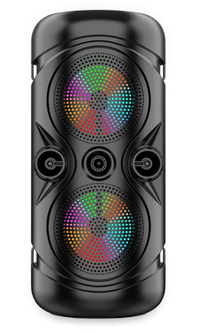 UB Boxa Portabila ZQS 4259 Microfon Bluetooth Mp3 Digital Player 2 Difuzoare Led RGB DEP - 1