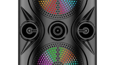 UB Boxa Portabila ZQS 4259 Microfon Bluetooth Mp3 Digital Player 2 Difuzoare Led RGB DEP