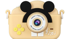 UB Camera foto/video pentru copii ecran LCD DELFIN ROZ