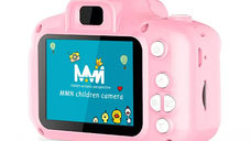 UB Camera foto/video ROZ Full HD digitala pentru Copii cu Jocuri si Efecte poze