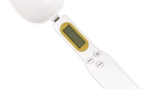 UB Cantar de bucatarie tip lingura cu display digital 228 x 55 x 23m greutate maxima 500g alba