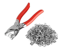 UB Cleste rosu pentru capsat din metal cu capse incluse si manere antiaderente - 1