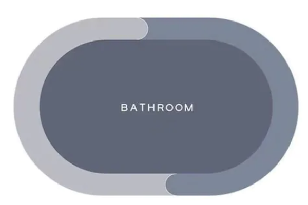 UB Covoras super absorbant pentru baie cu uscare rapida model HOME MARE