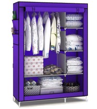 UB Dulap MOV Haine 2 compartimente Textil - 1