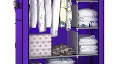UB Dulap MOV Haine 2 compartimente Textil