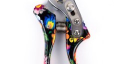 UB Foarfeca de vie model AUTOMAT cu FLORI ULTRA NEGRU MX793