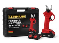 UB Foarfeca electrica pentru vita de vie crengi cu 2 Acumulatori 48V neagra - 1