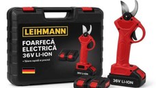 UB Foarfeca electrica pentru vita de vie crengi cu 2 Acumulatori 48V neagra