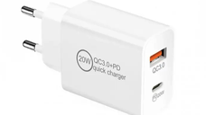 UB Incarcator pentru telefon PD+QC3.0 20W