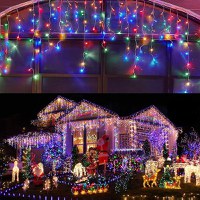 UB Instalatie 093 MULTICOLORA cu 100 LED tip TURTURI 5mX0.6m interconectabil - 1