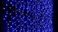 UB Instalatie 6005 ALBASTRA 264 LED 6x1m Tip Ploaie  Interconectabila Interior