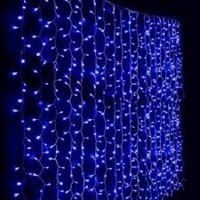 UB Instalatie 6005 ALBASTRA 264 LED 6x1m Tip Ploaie  Interconectabila Interior - 1