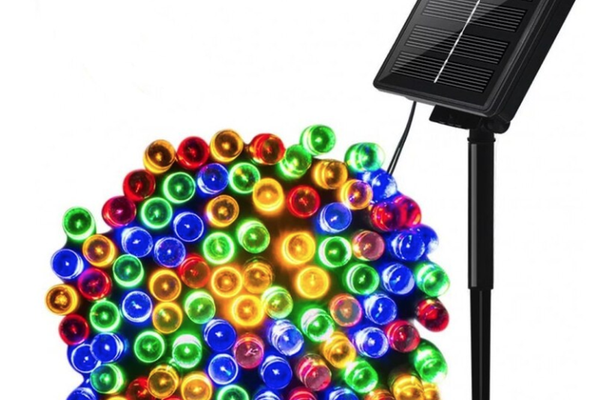 UB Instalatie solara decorativa 450  LED lungime 45  metri 1500 12 MULTICOLOR