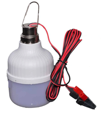 UB Lampa in forma de bec 12V cu LED putere 18W alimentare cu clesti - 1