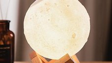 UB Lampa Luna Moon 3D cu umidificator si difuzor pentru aromaterapie, 880 ml