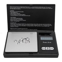 UB Mini cantar Digital Scale de buzunar, negru, BS - 1