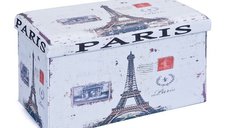 UB PARIS, taburet dreptunghiular cu spatiu de depozitare, model in functie de stoc