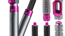 UB Perie de Par 5 in 1 Multifunctionala Hot Air Styler Multiple Accesorii incluse BS