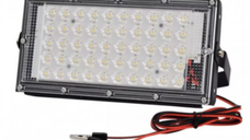 UB Proiector 100W 12V 96 led smd cu lupa Dreptunghoular CaiCai CLESTI