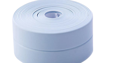 UB Set 2 Benzi late adezive etansare pentru baie din plastic ALBASTRU 3 M