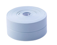 UB Set 2 Benzi late adezive etansare pentru baie din plastic ALBASTRU 3 M - 1