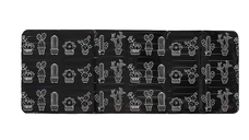 UB Set 2 x Protectie aragaz pentru gatit antistropire model Cactus Negru