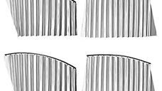 UB Set 4 parasolare retractabile auto geamuri laterale fata-spate GRI