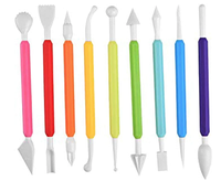 UB Set 9 ustensile modelatoare pentru fondant - 1