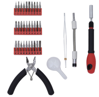 UB Set de 35 piese instrumente de baza pentru lucrari electronice de precizie OF - 1